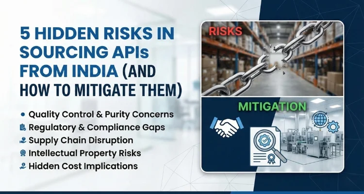 5 Risks in Sourcing APIs from India: 2026 Mitigation Guide